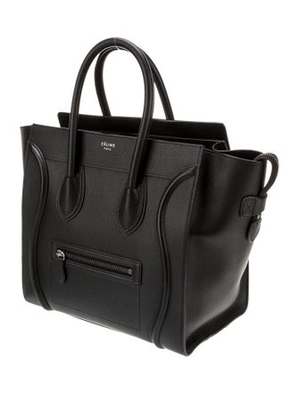 Celine Leather Luggage Mini
