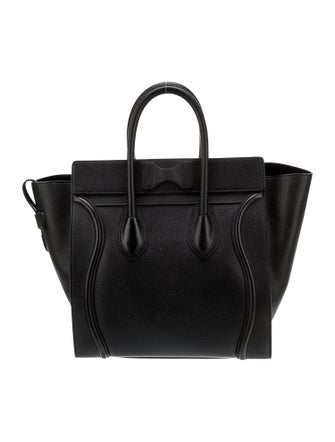 Celine Leather Luggage Mini