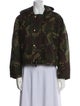 Celine Camouflage Print Camouflage Print Jacket