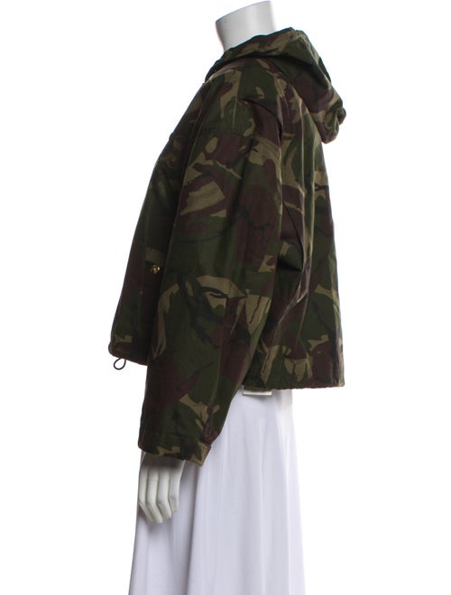 Celine Camouflage Print Camouflage Print Jacket