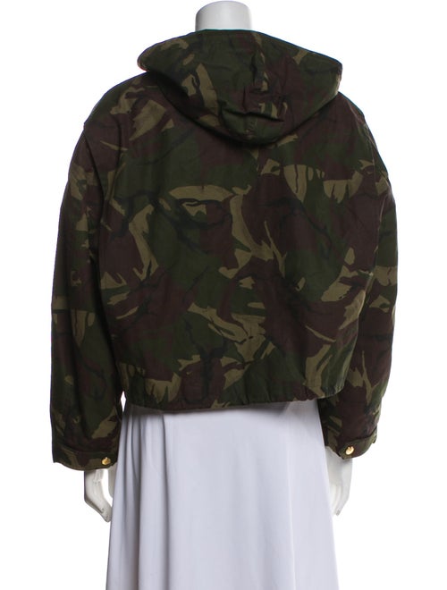 Celine Camouflage Print Camouflage Print Jacket