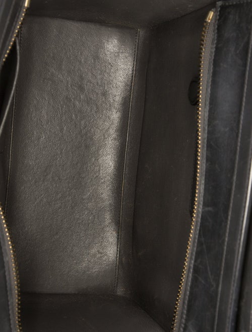 Celine Leather Luggage Micro