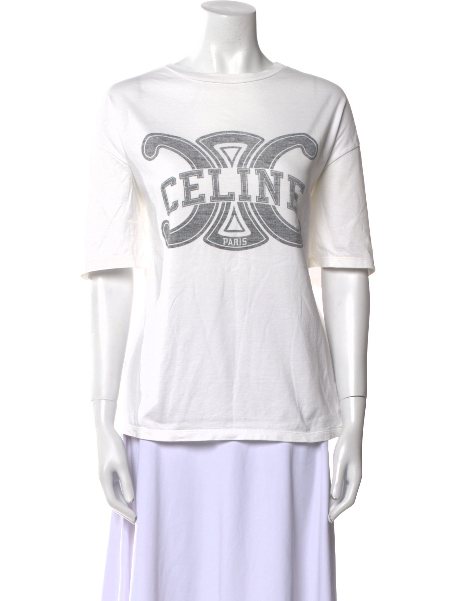Celine 2022 Triomphe Logo Oversize T-Shirt