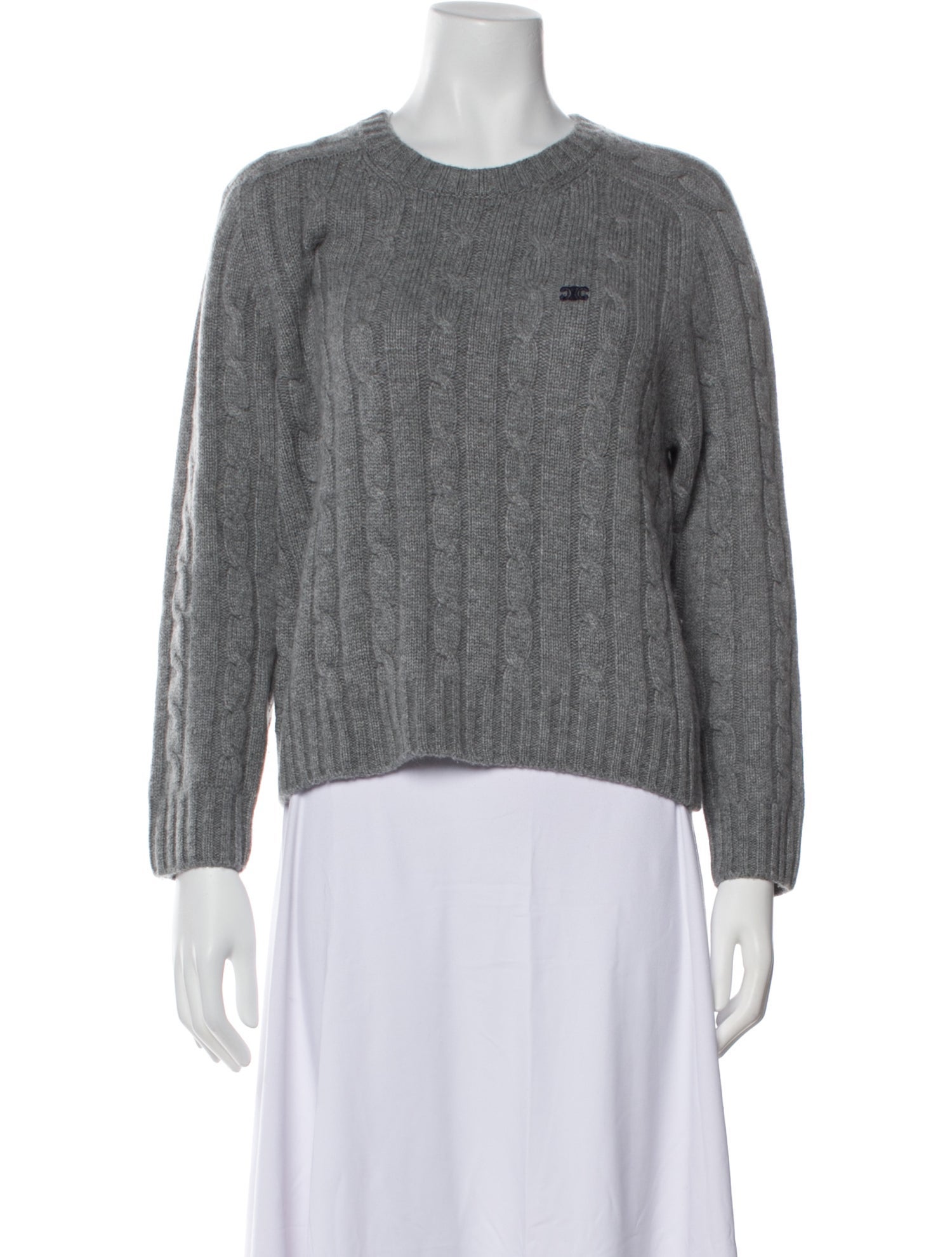Celine Cashmere Crew Neck Sweater