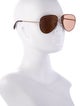 Celine Aviator Tinted Sunglasses