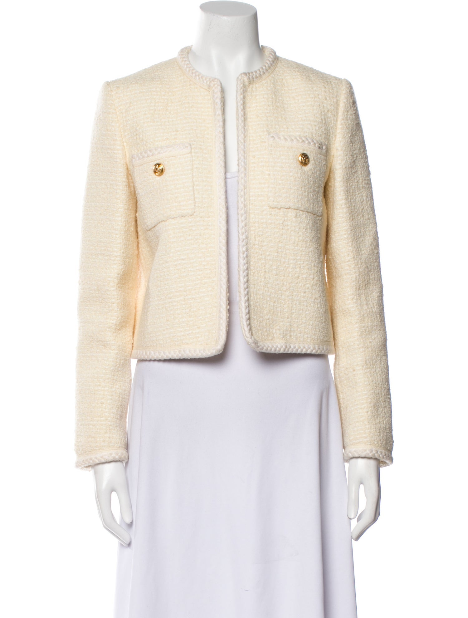 Celine 2022 Tweed Chasseur Evening Jacket