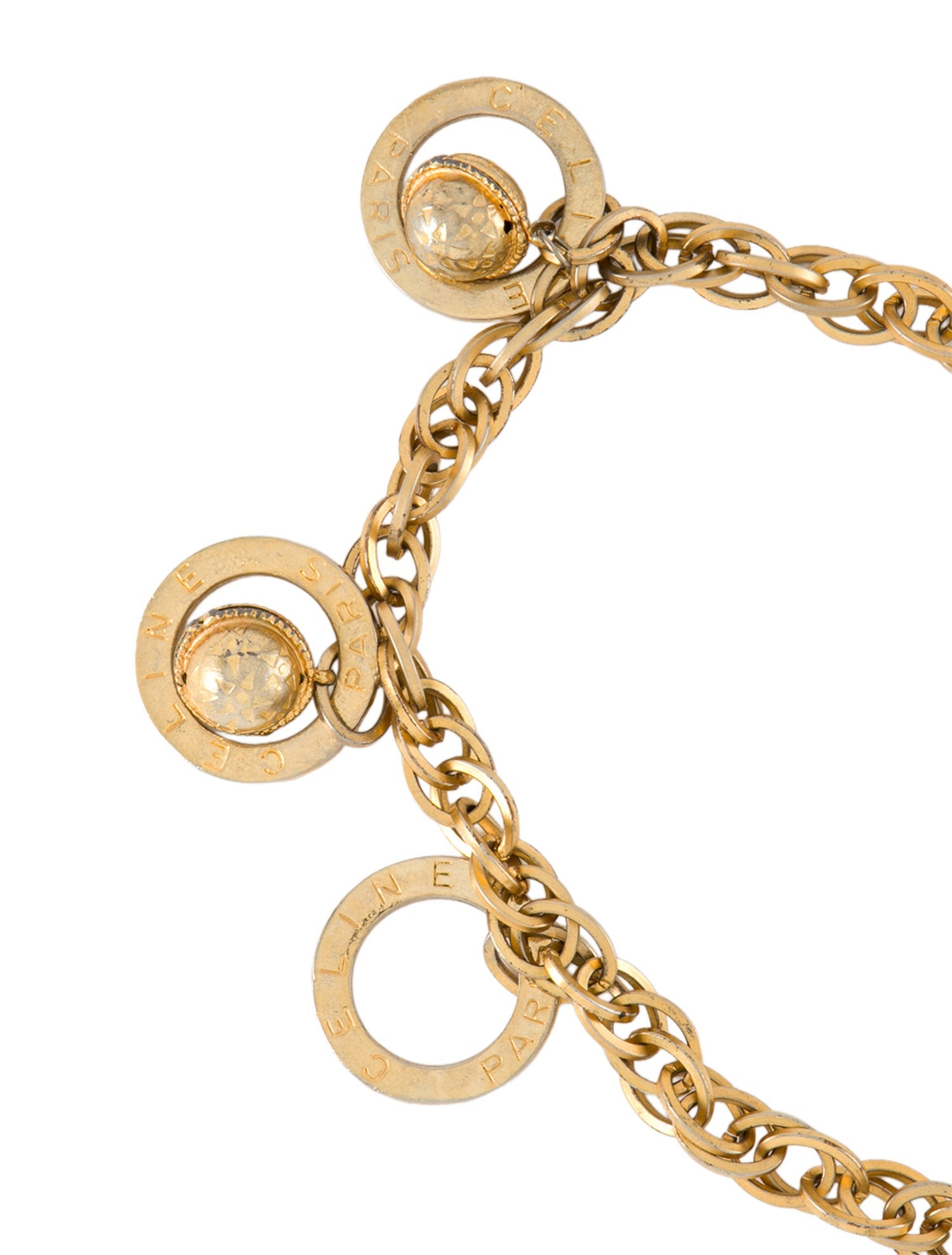 Celine Vintage Skinny Waist Belt