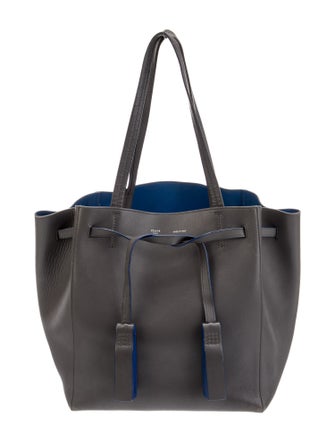 Celine Leather Cabas Phantom w/Belt Small