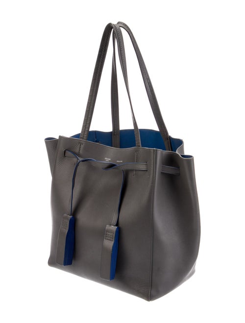 Celine Leather Cabas Phantom w/Belt Small