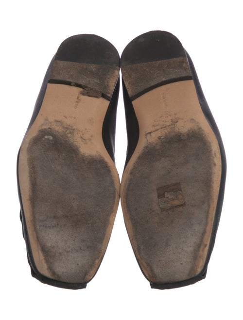 Celine Leather Studded Accents Loafers