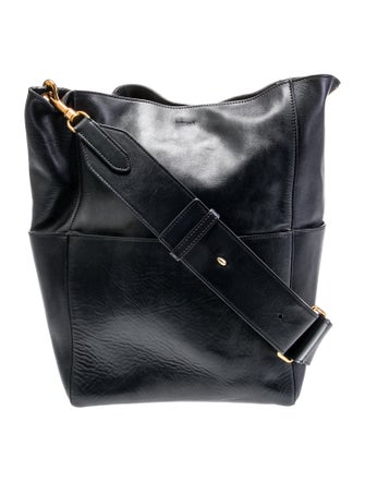 Celine Leather Seau Sangle Medium