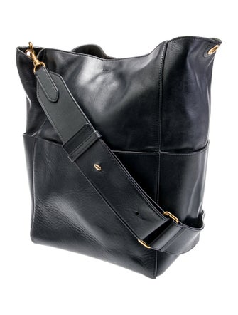 Celine Leather Seau Sangle Medium