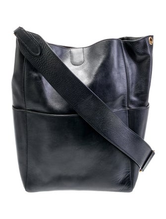 Celine Leather Seau Sangle Medium