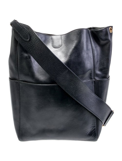 Celine Leather Seau Sangle Medium