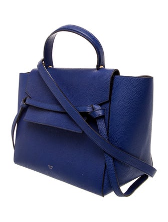 Celine Leather Top Handle Bag