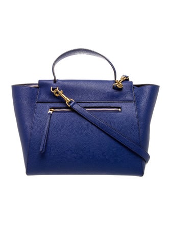 Celine Leather Top Handle Bag