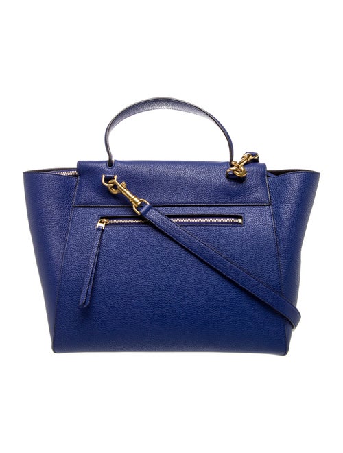 Celine Leather Top Handle Bag