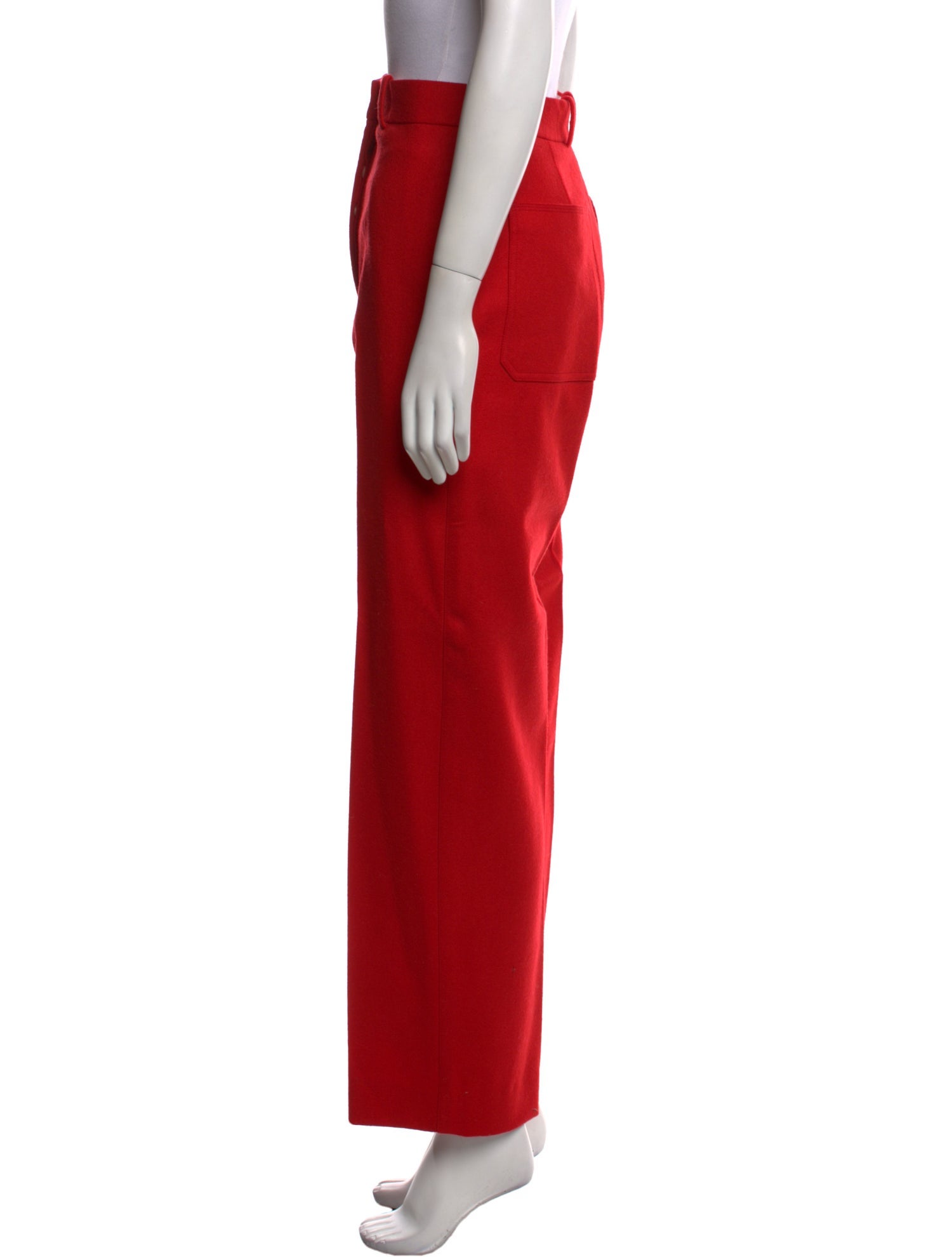 Celine Merino Wool Wide Leg Pants