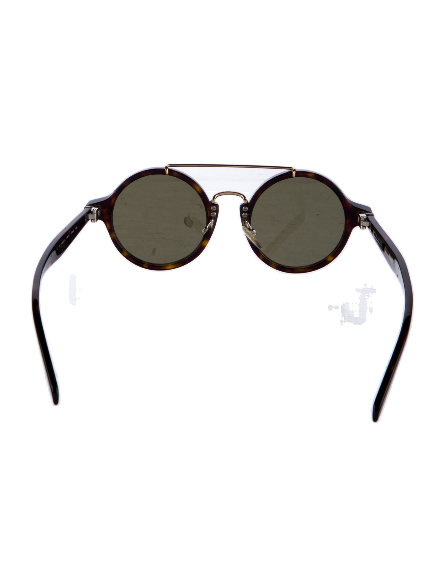 Celine Round Tinted Sunglasses