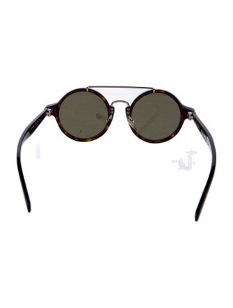 Celine Round Tinted Sunglasses