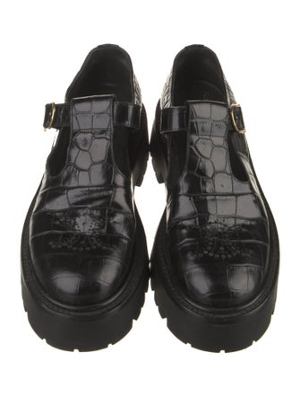 Celine Leather Oxfords