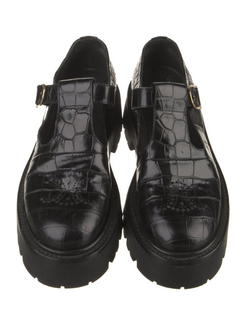 Celine Leather Oxfords