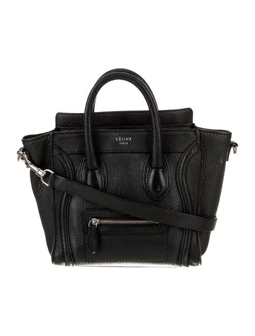 Celine Leather Luggage Nano
