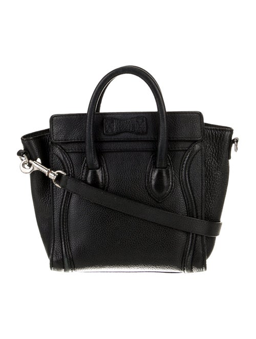 Celine Leather Luggage Nano