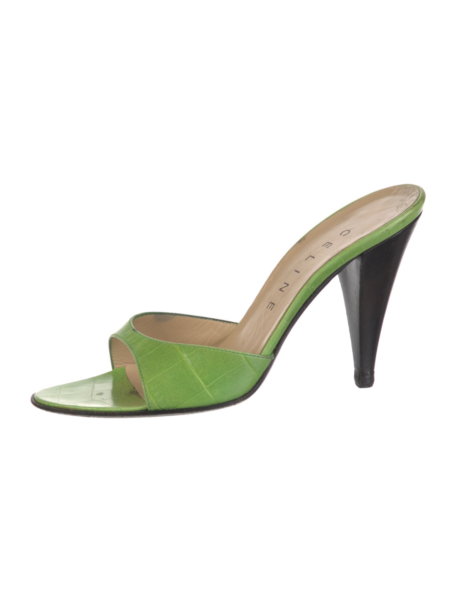 Celine Leather Slides