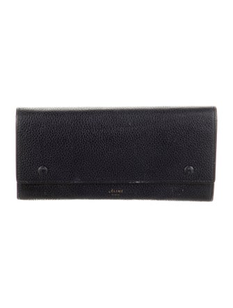 Celine 2016 Leather Continental Wallet