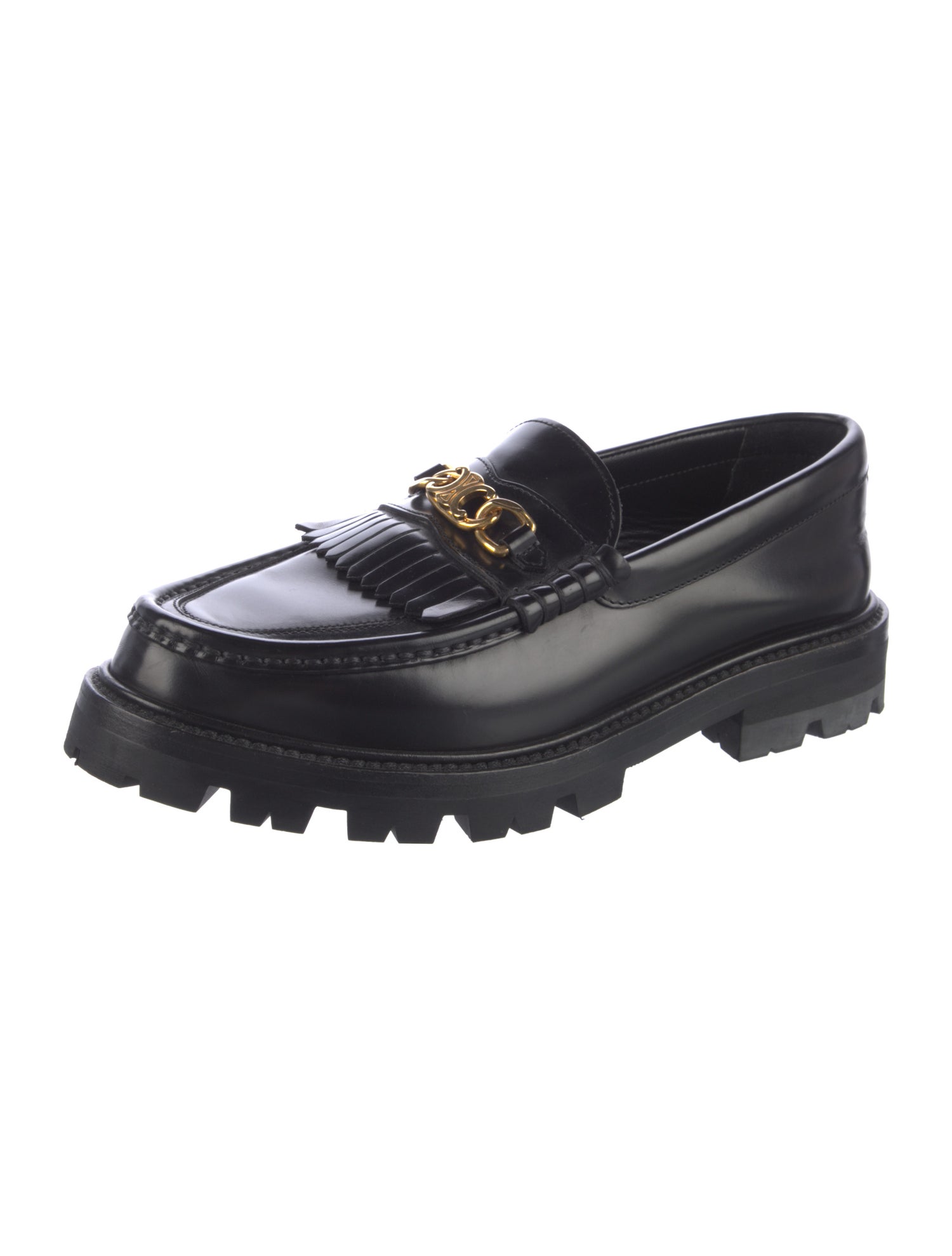 Celine Margaret Triomphe Loafers