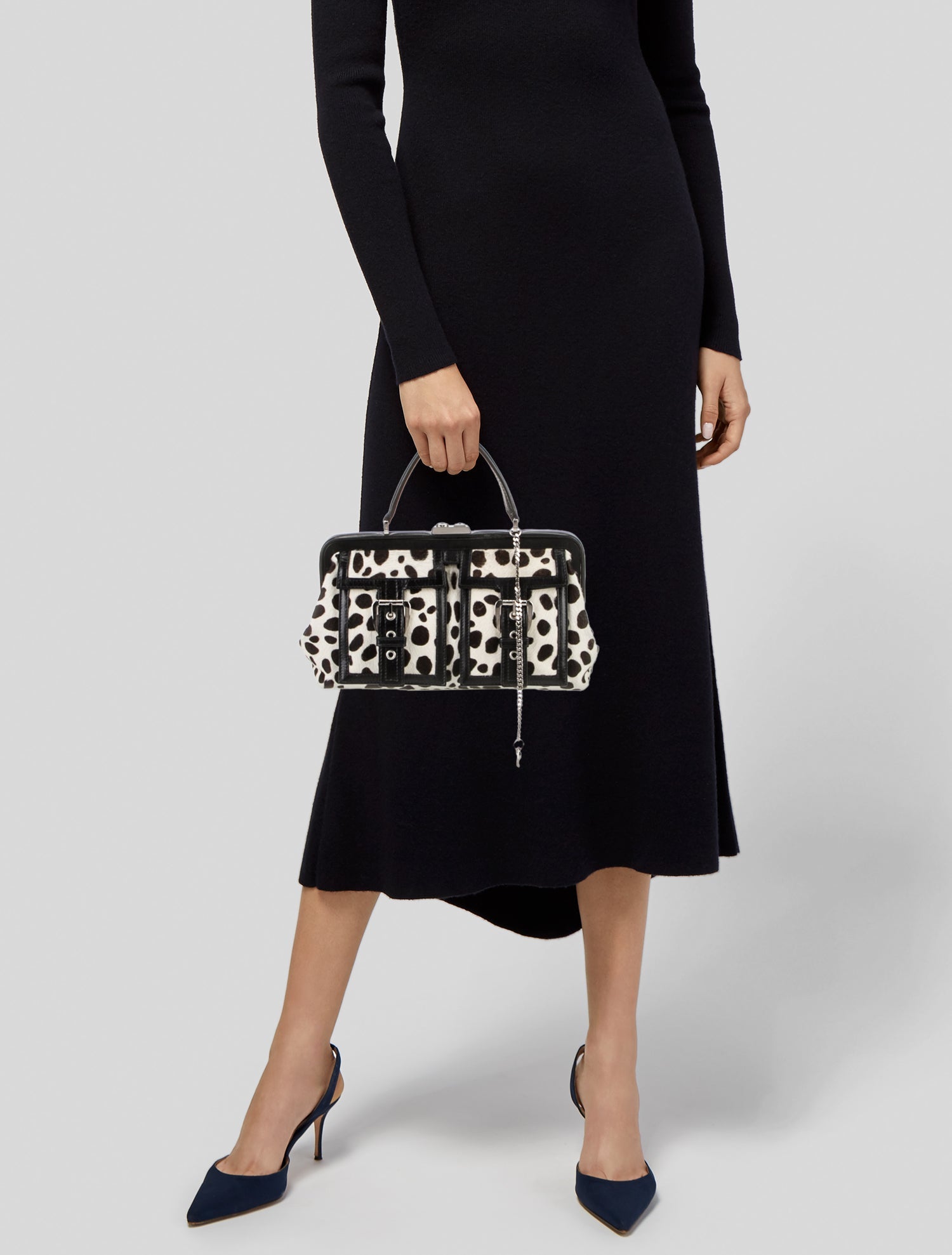 Celine Ponyhair Top Handle Bag 2023