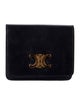 Celine Triomphe Leather Wallet