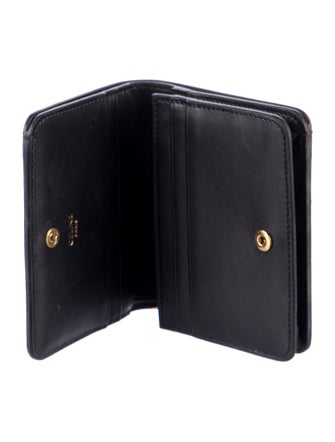 Celine Triomphe Leather Wallet
