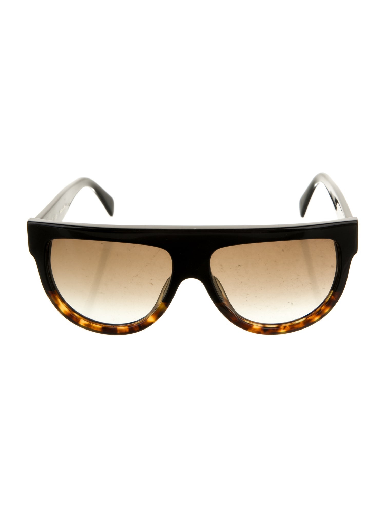 Celine Round Gradient Sunglasses
