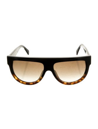 Celine Round Gradient Sunglasses