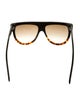Celine Round Gradient Sunglasses