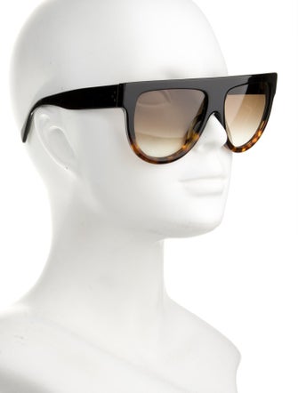 Celine Round Gradient Sunglasses