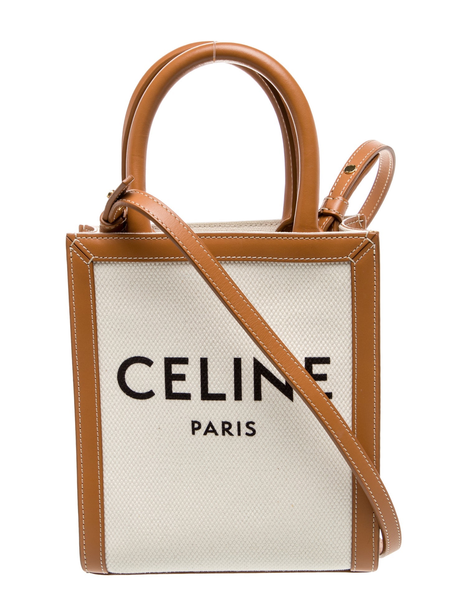 Celine Canvas Vertical Cabas Mini