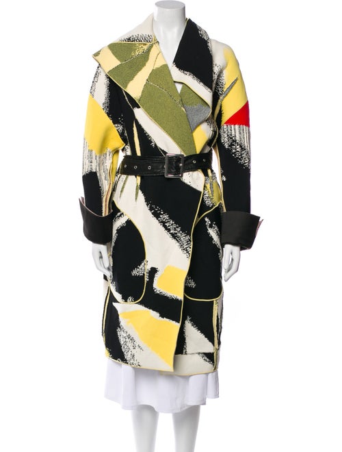 Celine 2014 Printed Trench Coat