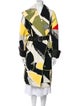 Celine 2014 Printed Trench Coat