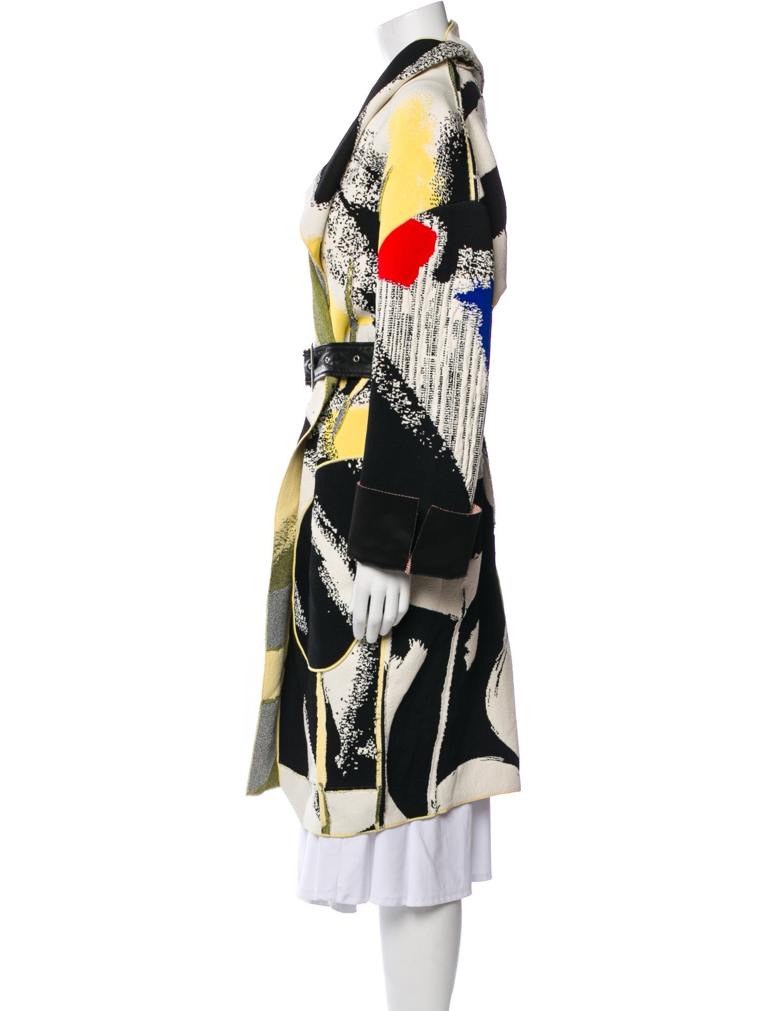 Celine 2014 Printed Trench Coat