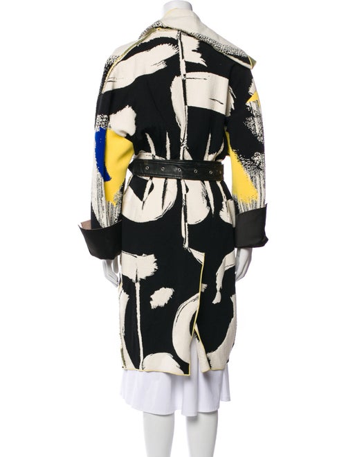 Celine 2014 Printed Trench Coat