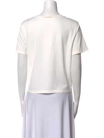 Celine Graphic Print Crew Neck T-Shirt