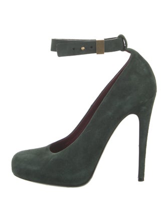 Celine Suede Pumps