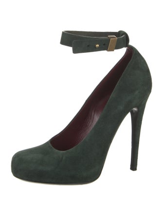 Celine Suede Pumps