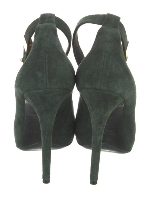 Celine Suede Pumps