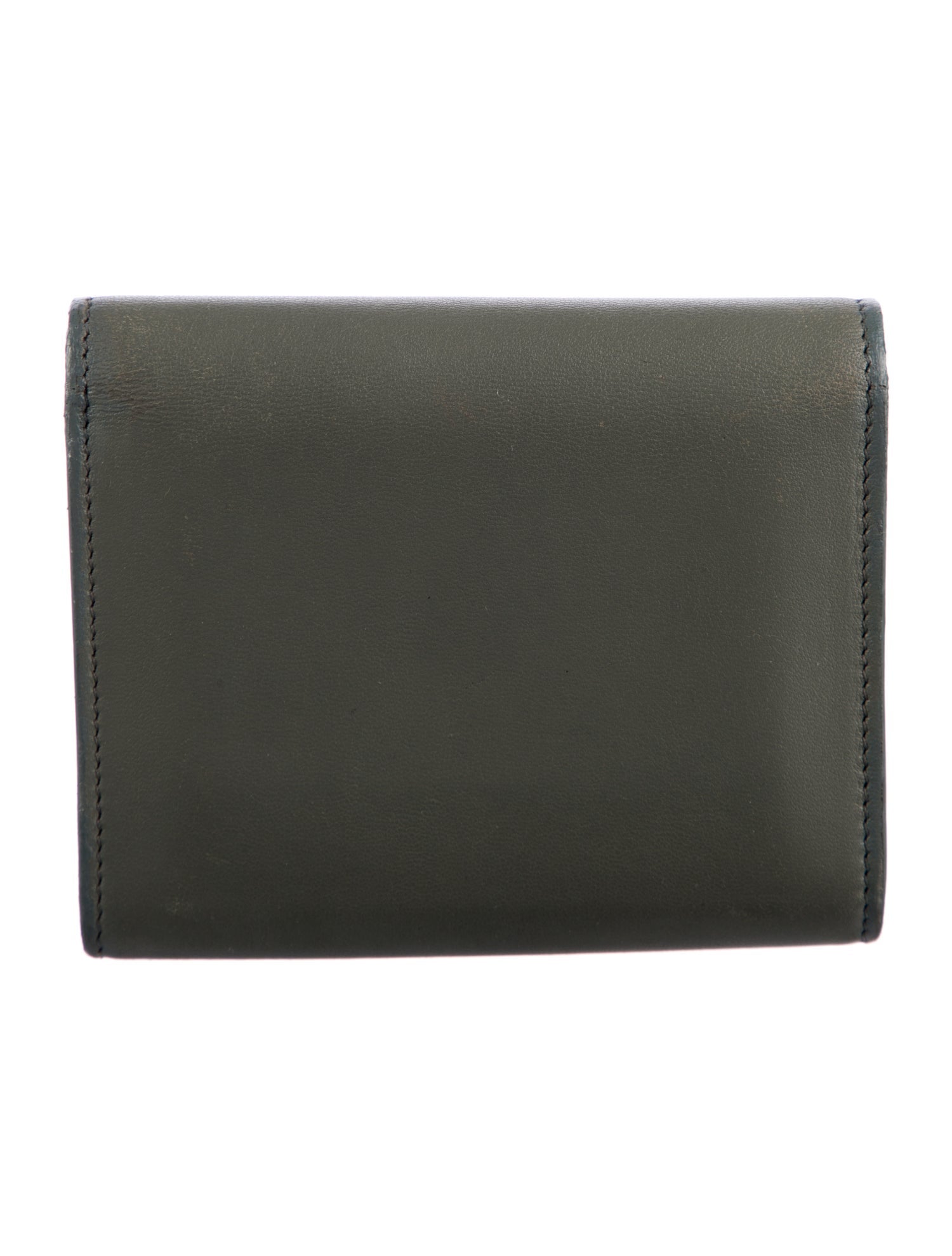 Celine 2012 Leather Compact Wallet