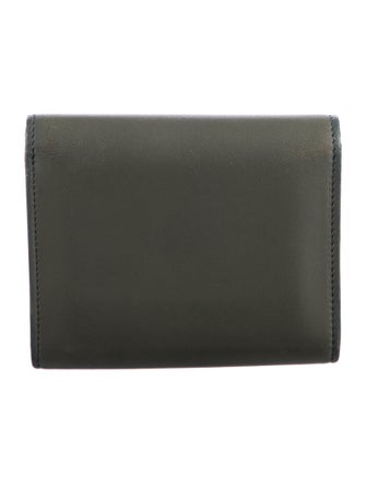 Celine 2012 Leather Compact Wallet