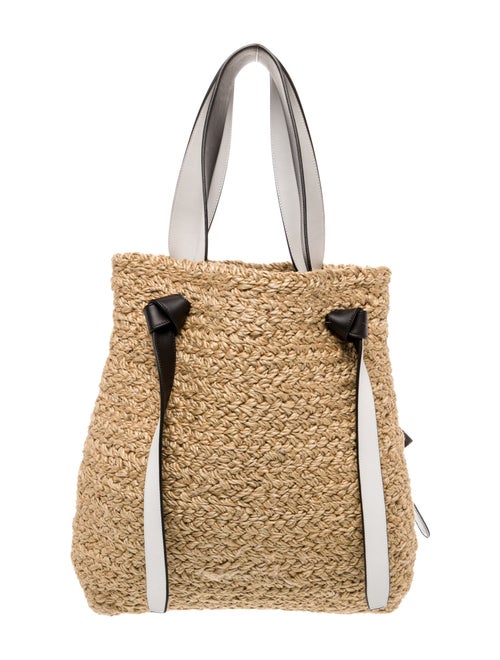 Celine Straw Shoulder Bag
